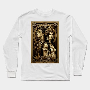 Julius Caesar and Cleopatra Long Sleeve T-Shirt